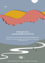 Pohjoista laadunarviointia -raportin suomenkielinen kansikuva vuodelta 2020