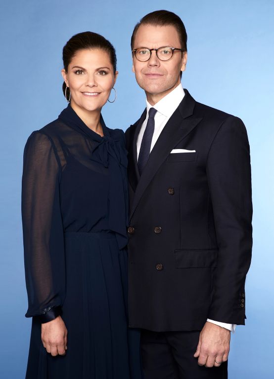 Kruununprinsessa Victoria ja prinssi Daniel